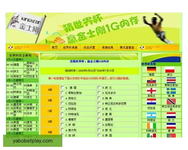 精彩世界杯竞猜平台，尽享实时比分预测与奖品乐趣